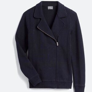 41 Hawthorn Navy Blue Knit Sweater Jacket NWOT Size M